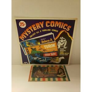 Vintage Dan Curtis Giveaway Mini Comic New Old Stock #9 Grimm's Ghost Stories